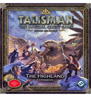 Talisman The Highland Expansion Tilleggspakke til Talisman 4th Edition 